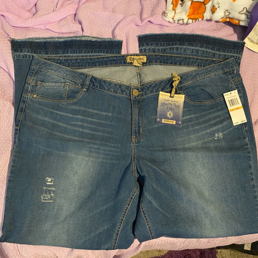 Democracy Liberty Bell Flare Jeans